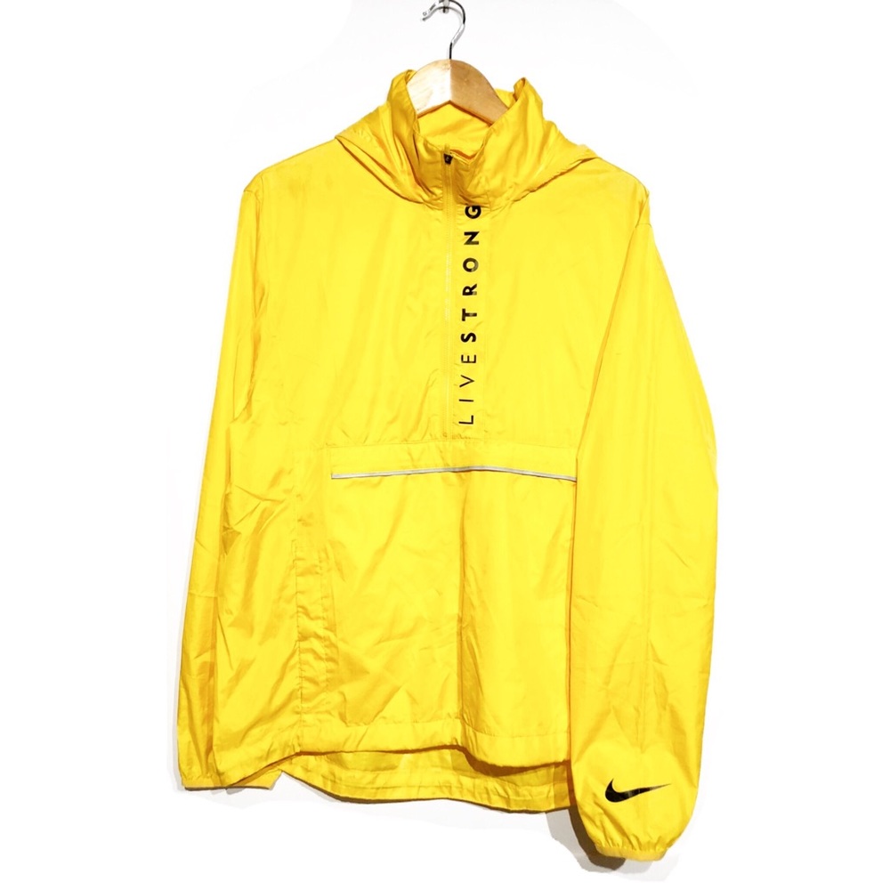 Nike livestrong windbreaker jacket